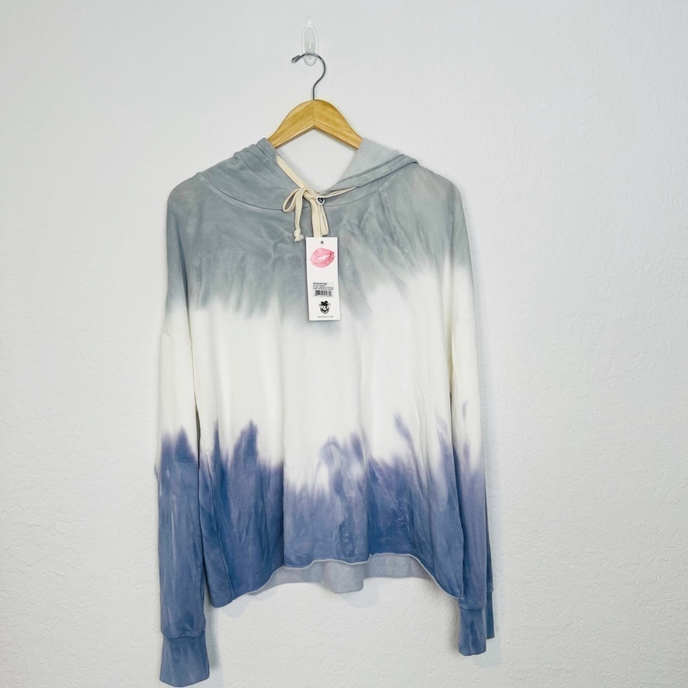 Wildfox Raw Hem Crop Hoodie - Picture 9 of 10